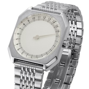 5_angle_2_-_slow_jo_01_-_swiss_made_24_hour_one_hand_wrist_watch_gmt_movement_silver_metal_band_silver_case_silver_dial