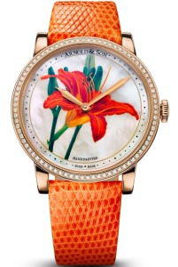 Arnold & Son - Royal Collection - HM Flower Special Editions HM_Flower_Lily