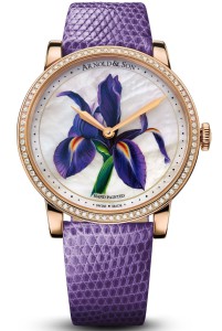 Arnold & Son - Royal Collection - HM Flower Special Editions HM_Flower_Purple-Iris